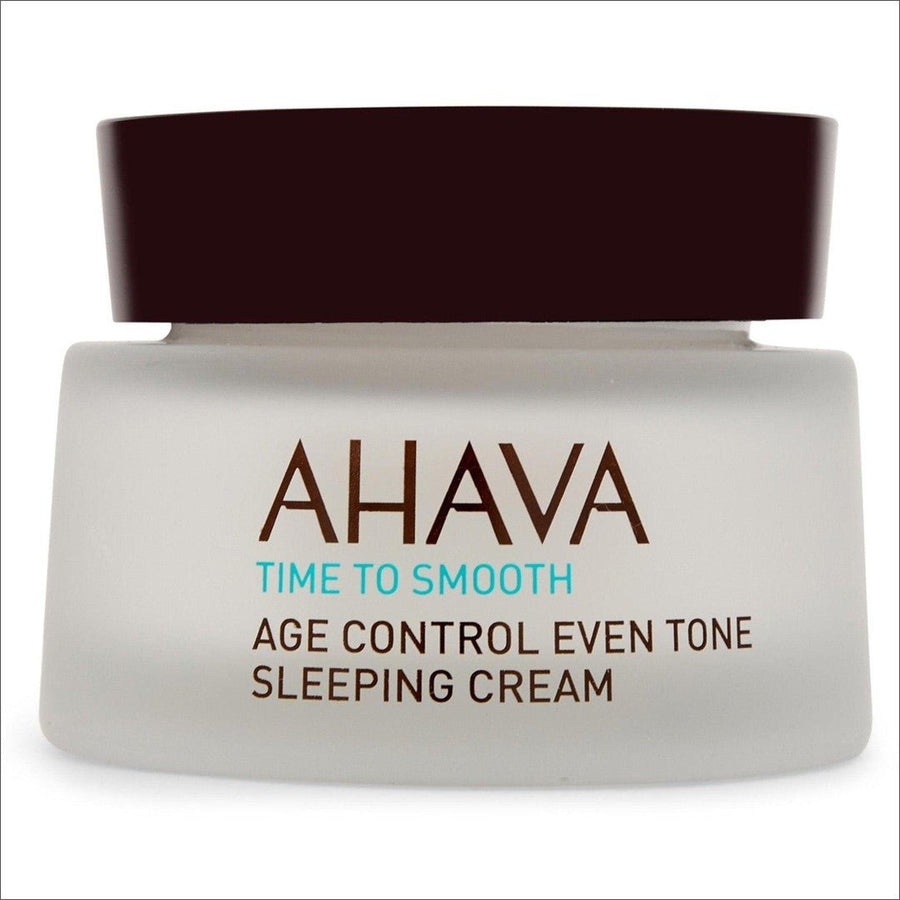 Ahava Time To Smooth Age Control Even Skin Tone Sleeping Cream 50ml - Cosmetics Fragrance Direct-697045154517