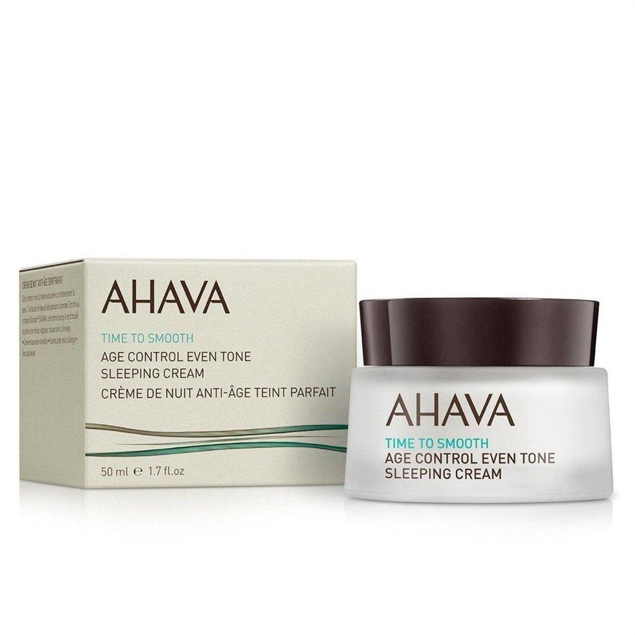 Ahava Time To Smooth Age Control Even Skin Tone Sleeping Cream 50ml - Cosmetics Fragrance Direct-697045154517