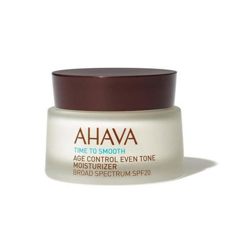 Ahava Time To Smooth Age Control Even Tone Moisturiser SPF20 50ml - Cosmetics Fragrance Direct-697045155019