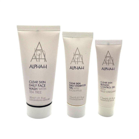 Alpha H Clear Skin 3 Piece Travel Size Gift Set - Cosmetics Fragrance Direct-9336328003463