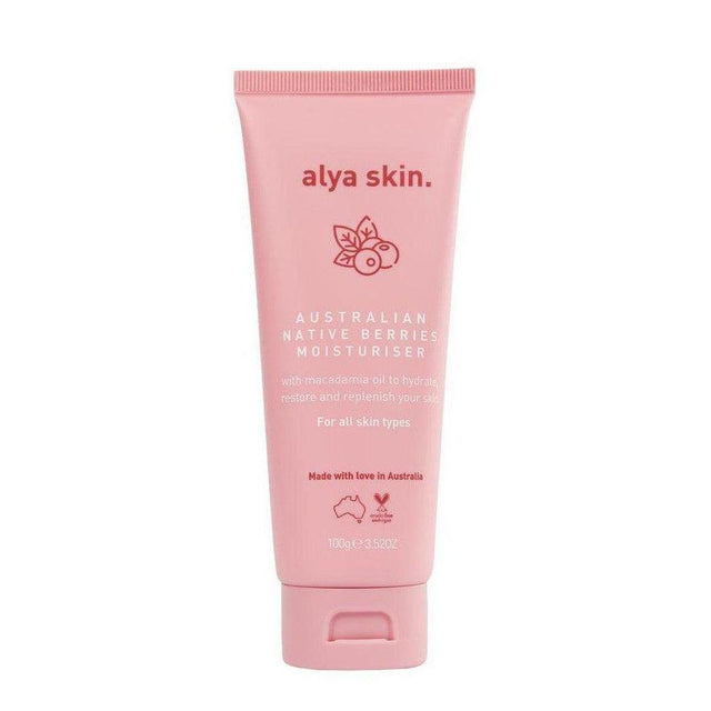 Alya Skin Australian Native Berries Moisturiser 100g - Cosmetics Fragrance Direct-9314108232456
