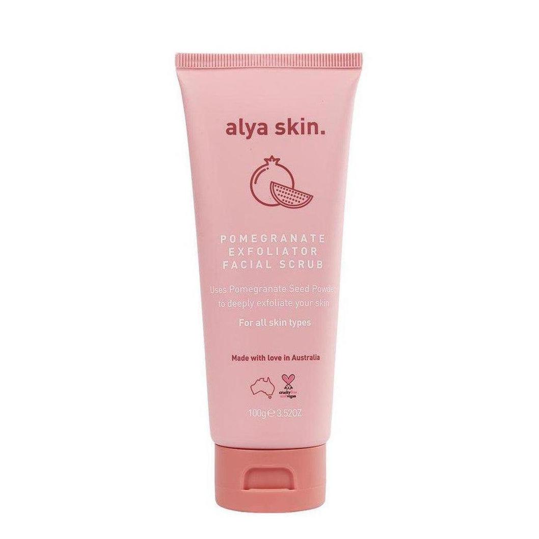 Alya Skin Pomegranate Exfoliator Facial Scrub 100g - Cosmetics Fragrance Direct-9314108232449