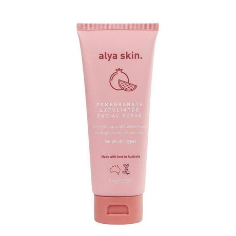 Alya Skin Pomegranate Exfoliator Facial Scrub 100g - Cosmetics Fragrance Direct-9314108232449