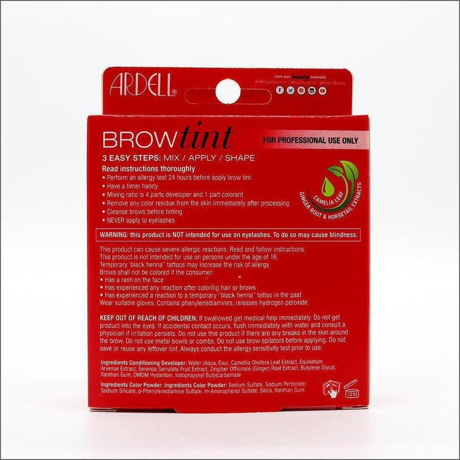 Ardell Brow Tint Medium Brown - Cosmetics Fragrance Direct-074764618948