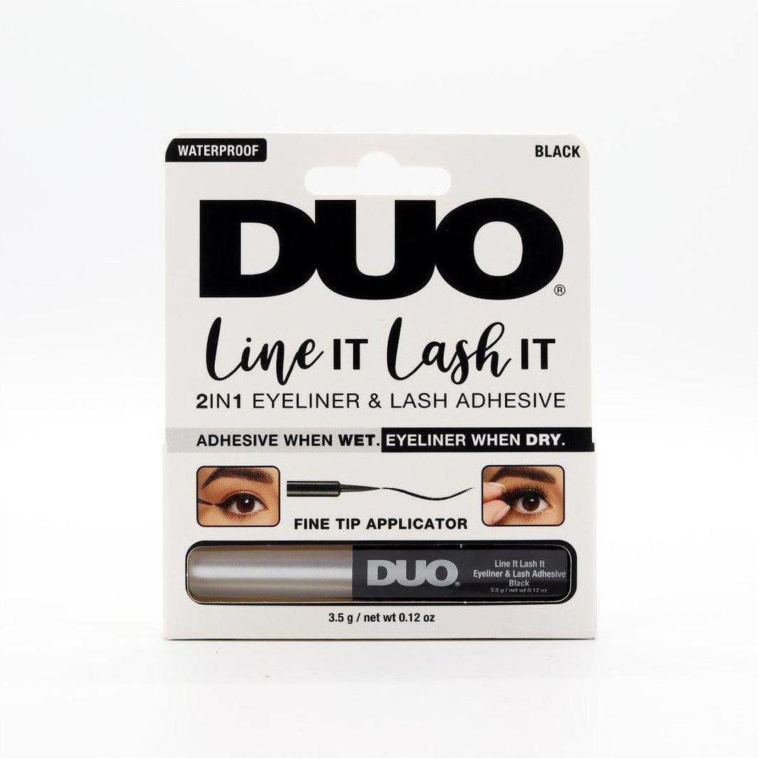 Ardell Duo Line It Lash It 2 in 1 Eyeliner & Lash Adhesive Waterproof - Black - Cosmetics Fragrance Direct-9314108237659