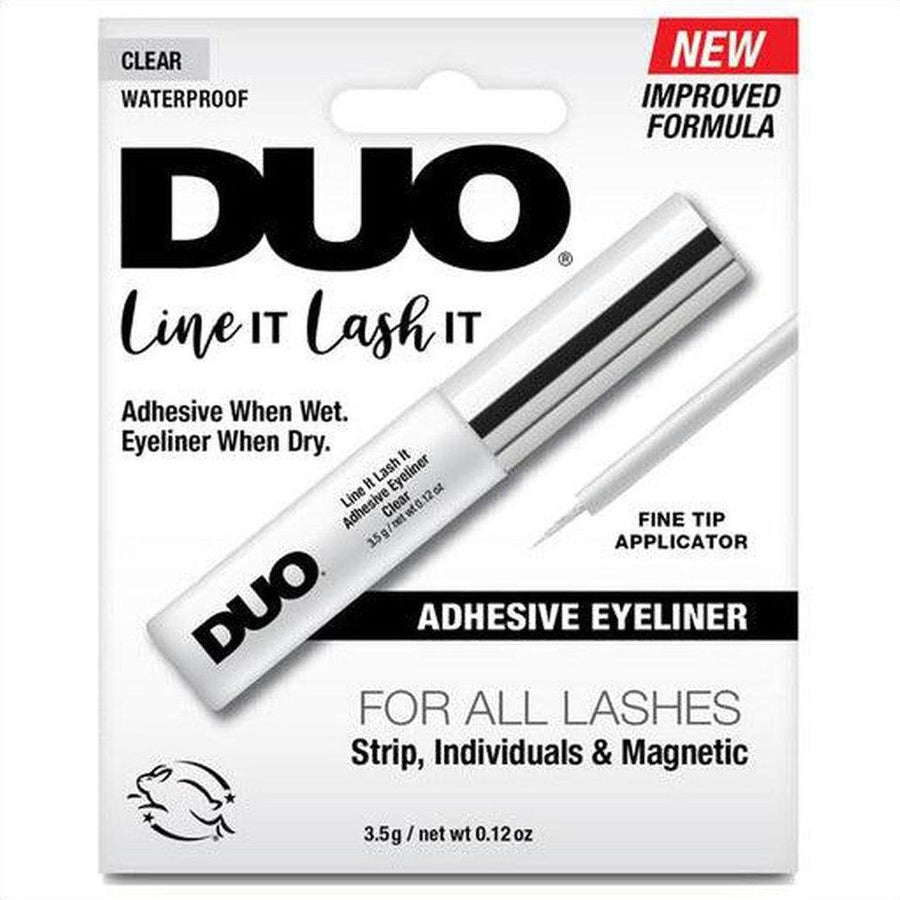 Ardell Duo Line It Lash It Adhesive Eyeliner Clear 3.5g - Cosmetics Fragrance Direct-073930586500