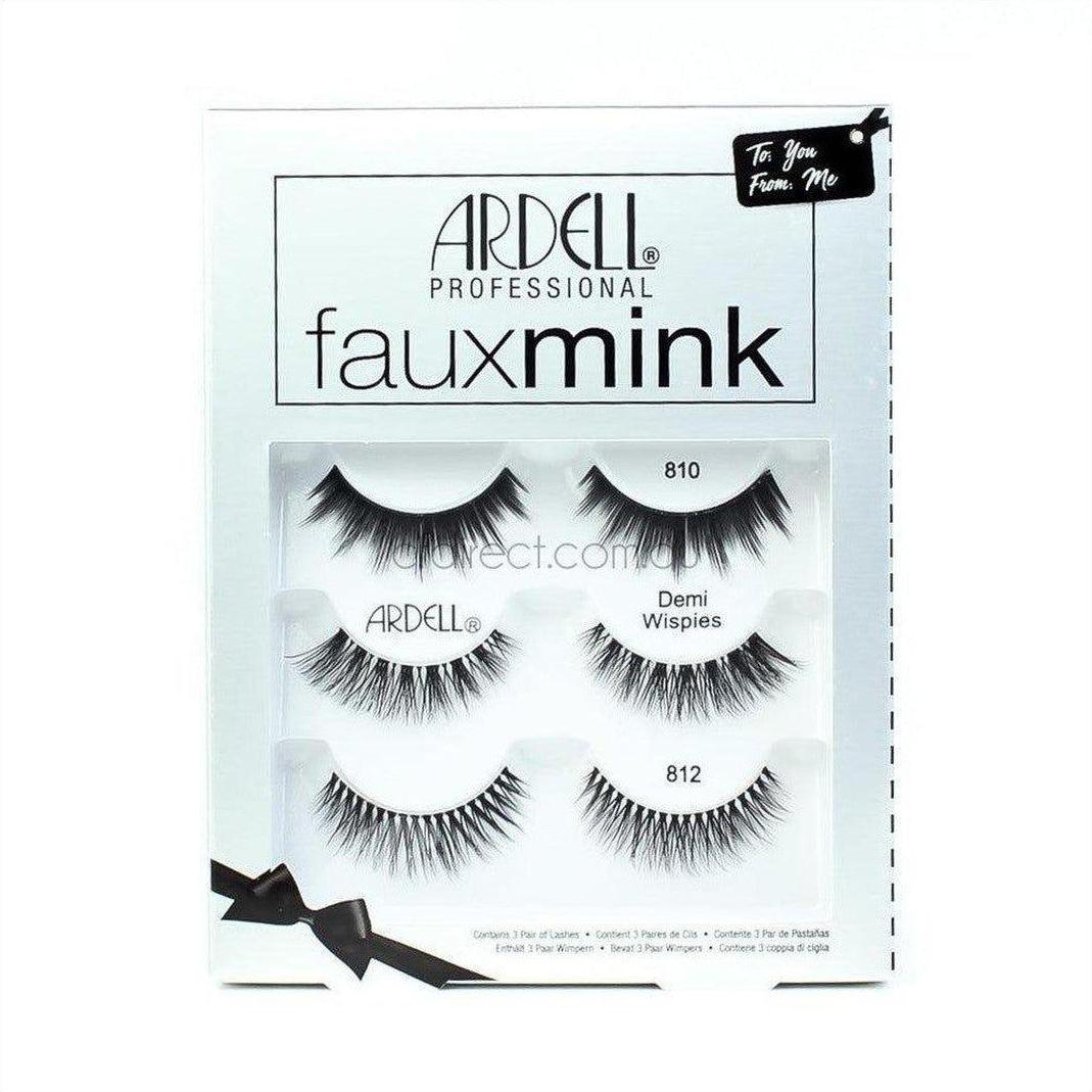 Ardell Faux Mink Lashes 3 Pack - Cosmetics Fragrance Direct-80425524