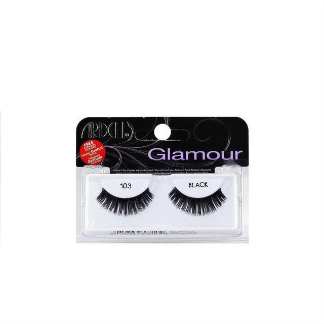 Ardell Glamour Lashes 103 Black - Cosmetics Fragrance Direct-074764603104