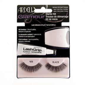 Ardell Glamour Lashes Starter Kit 105 Black - Cosmetics Fragrance Direct-074764600837