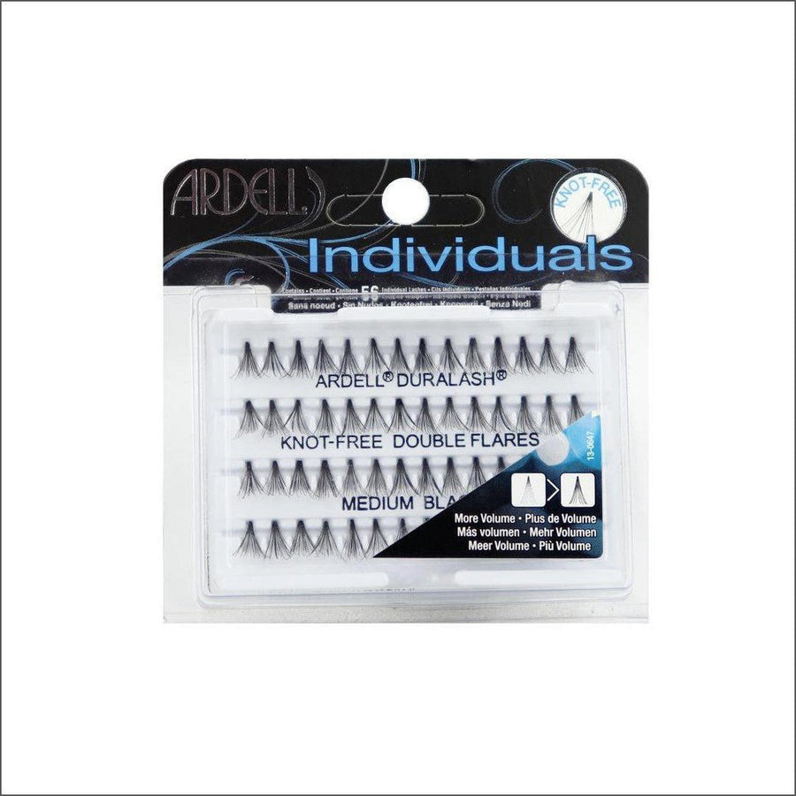 Ardell Individual Knot-Free Double Flare Lashes - Medium Black - Cosmetics Fragrance Direct-074764682208