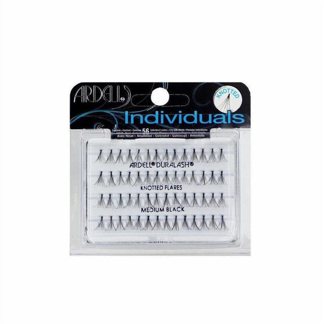 Ardell Individual Knotted Flared Lashes - Medium Black - Cosmetics Fragrance Direct-074764302106