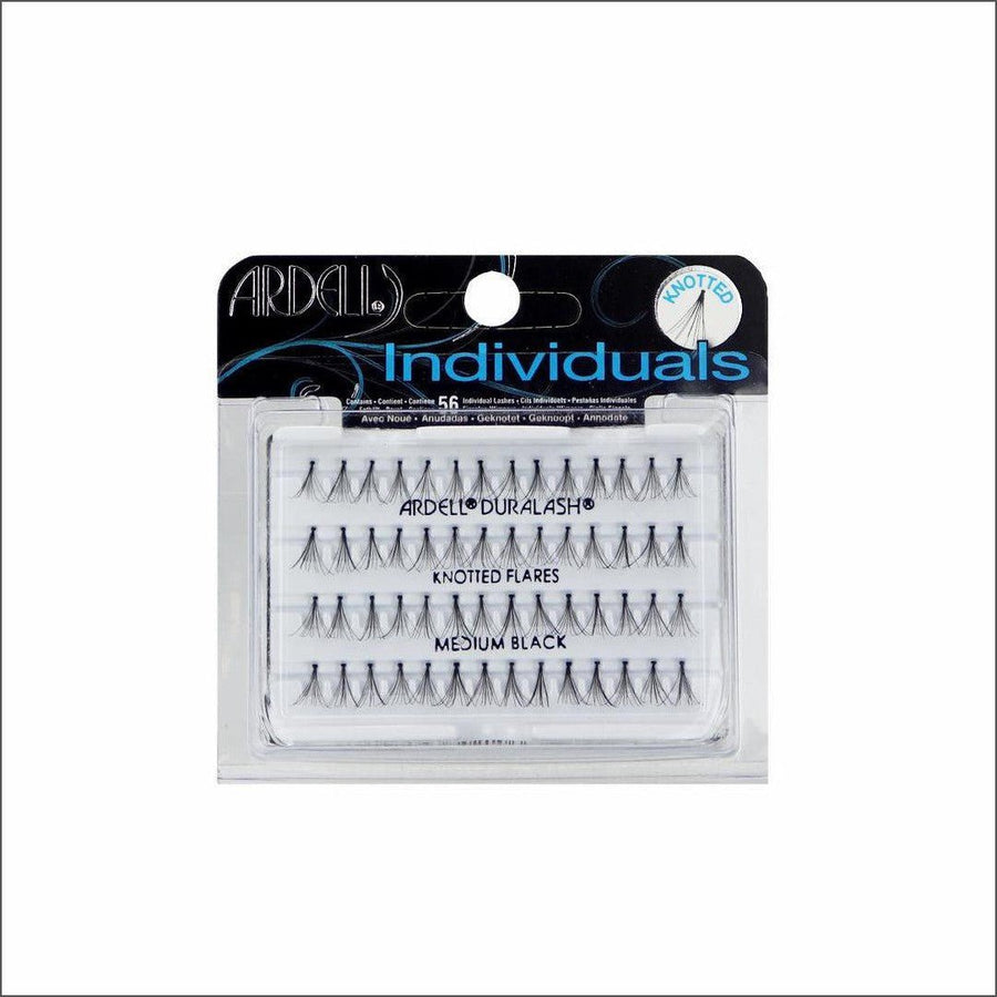 Ardell Individual Knotted Flared Lashes - Medium Black - Cosmetics Fragrance Direct-074764302106