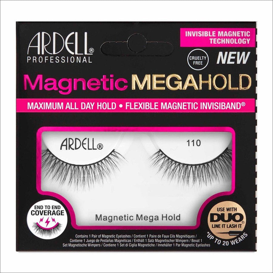 Ardell Magnetic Mega Hold False Eyelashes 110 - Cosmetics Fragrance Direct-074764489470