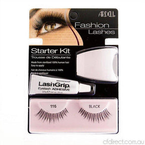 Ardell Natural Lashes Starter Kit 116 Black - Cosmetics Fragrance Direct-074764600844