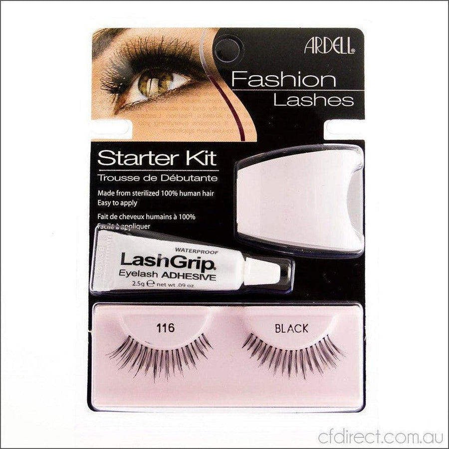 Ardell Natural Lashes Starter Kit 116 Black - Cosmetics Fragrance Direct-074764600844