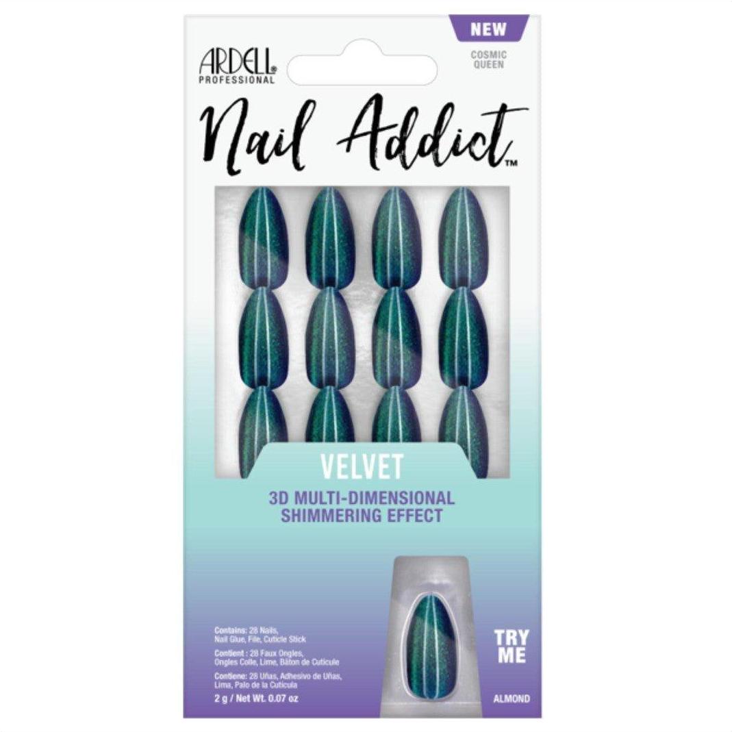Ardell Professional Nail Addict Velvet Cosmic Queen Press On Nails - Cosmetics Fragrance Direct-