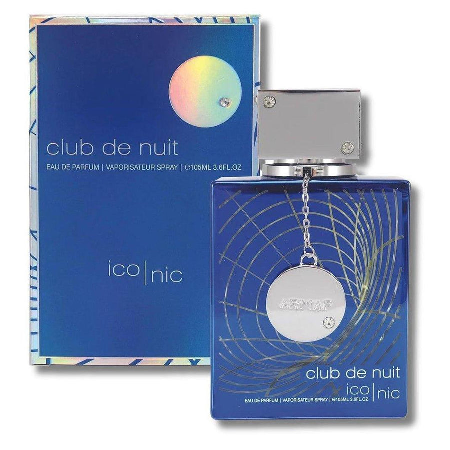 ARMAF Club De Nuit Iconic Blue Eau de Parfum 105ml - Cosmetics Fragrance Direct-6294015164152