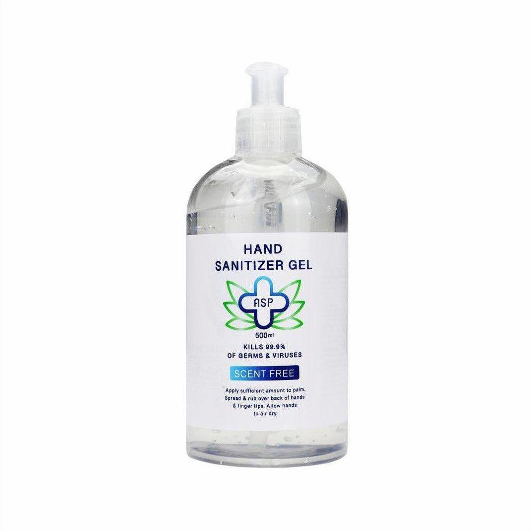ASP Hand Sanitizer Gel - Scent Free 500ml