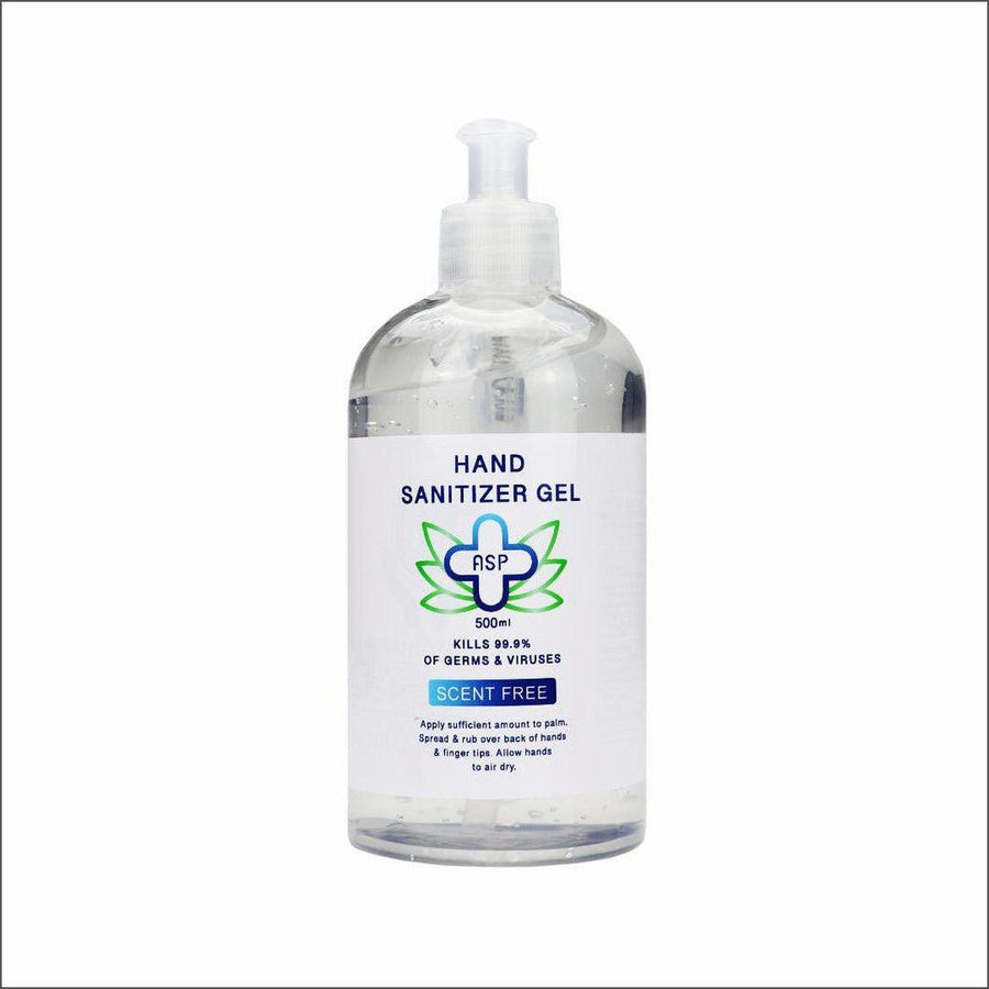 ASP Hand Sanitizer Gel - Scent Free 500ml - Cosmetics Fragrance Direct-10077
