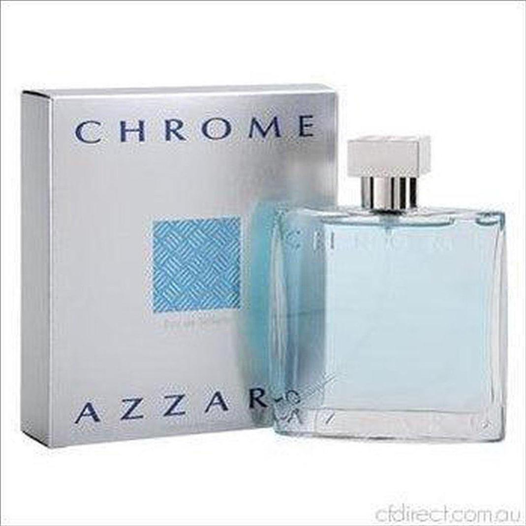 Azzaro Chrome Eau de Toilette Spray 100ml - Cosmetics Fragrance Direct-3351500920037