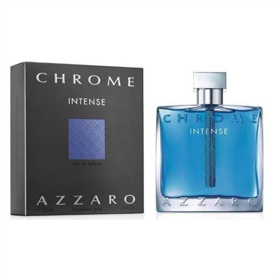 Azzaro Chrome Intense Eau De Toilette 100ml - Cosmetics Fragrance Direct-3351500966011