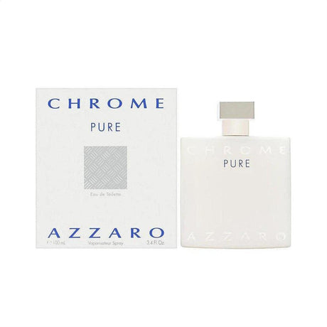 Azzaro Chrome Pure Eau de Toilette 100ml - Cosmetics Fragrance Direct-3351500005482