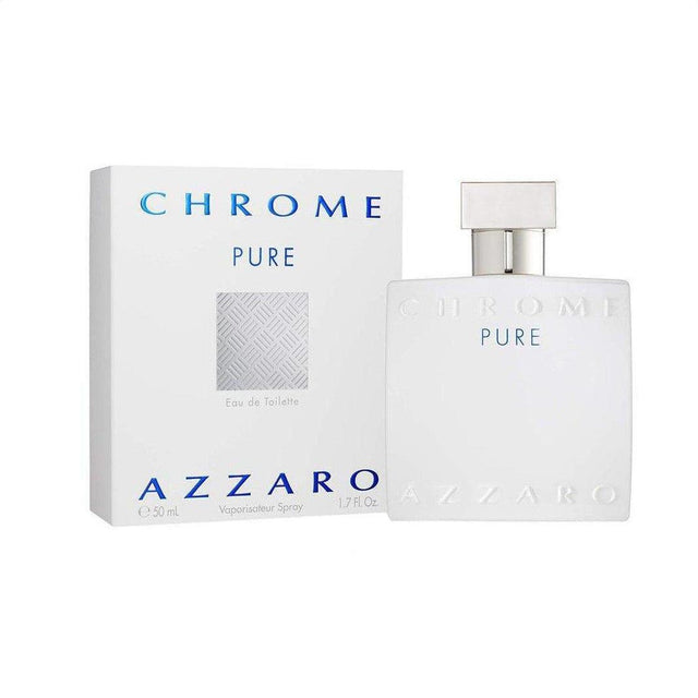Azzaro Chrome Pure Eau de Toilette 50ml - Cosmetics Fragrance Direct-3351500005475
