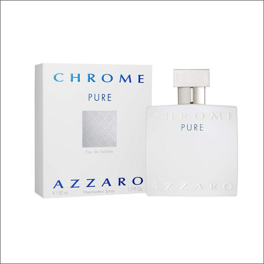 Azzaro Chrome Pure Eau de Toilette 50ml - Cosmetics Fragrance Direct-3351500005475