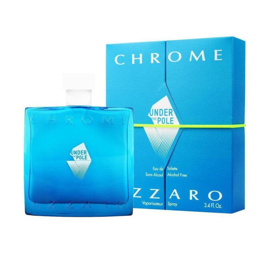 Azzaro Chrome Under The Pole Alcohol Free Eau De Toilette 100ml - Cosmetics Fragrance Direct-3351500009756