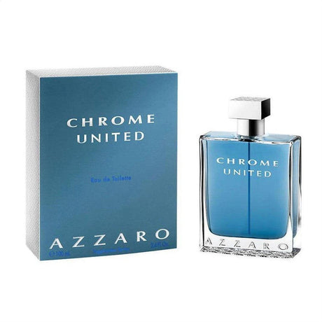 Azzaro Chrome United Eau De Toilette 100ml - Cosmetics Fragrance Direct-3351500957712