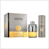 Azzaro Wanted Gift Set 100ml Eau De Toilette + 150ml Deodorant Spray - Cosmetics Fragrance Direct-3351500005024