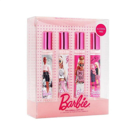 Barbie 4x 10ml Roller Ball Gift Set - Cosmetics Fragrance Direct-9349830024628