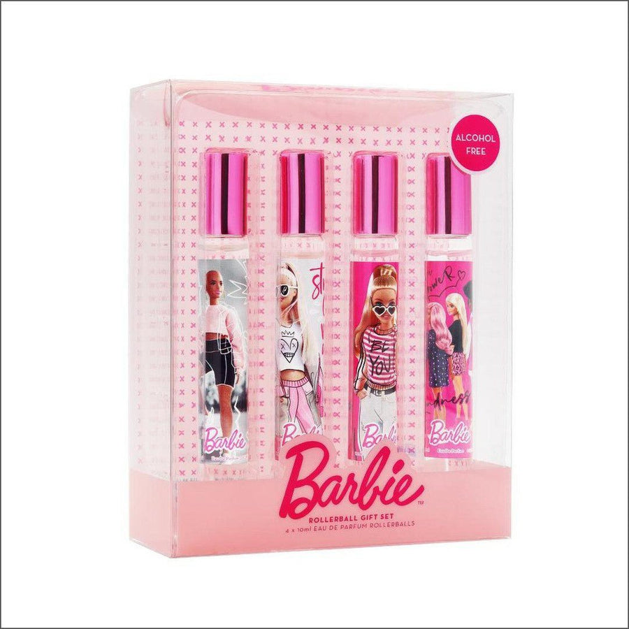 Barbie 4x 10ml Roller Ball Gift Set - Cosmetics Fragrance Direct-9349830024628