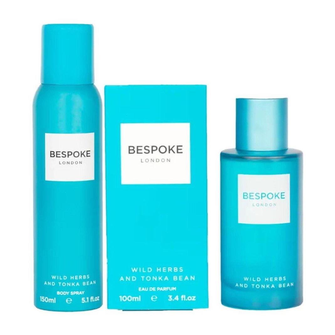 Bespoke London For Men Wild Herbs & Tonka Bean Gift Set - Cosmetics Fragrance Direct-5018389030421