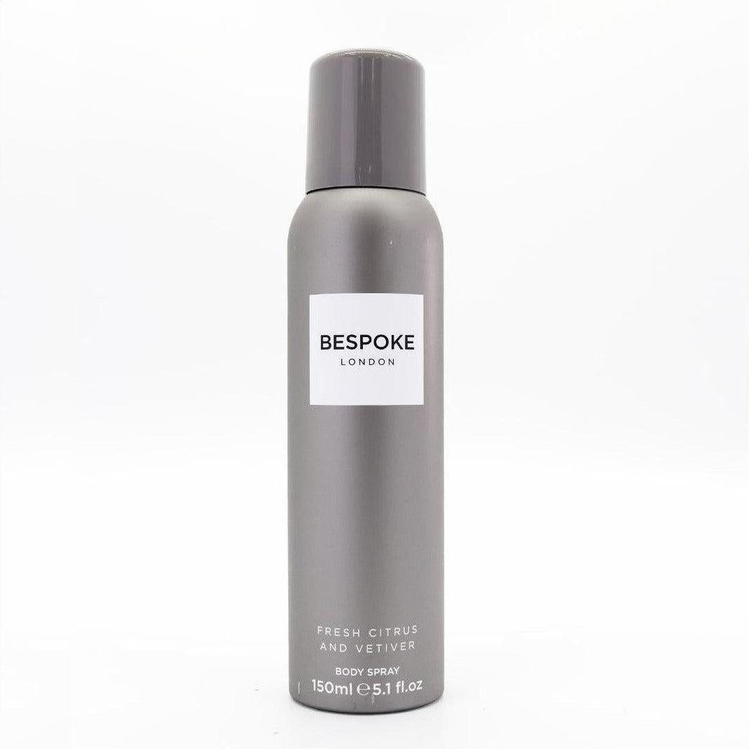 Bespoke London Fresh Citrus Vetiver Body Spray 150ml - Cosmetics Fragrance Direct-5018389020613