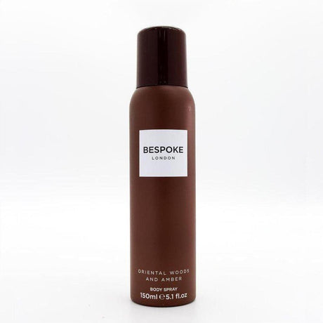 Bespoke London Oriental Woods And Amber Body Spray 150ml - Cosmetics Fragrance Direct-5018389020644