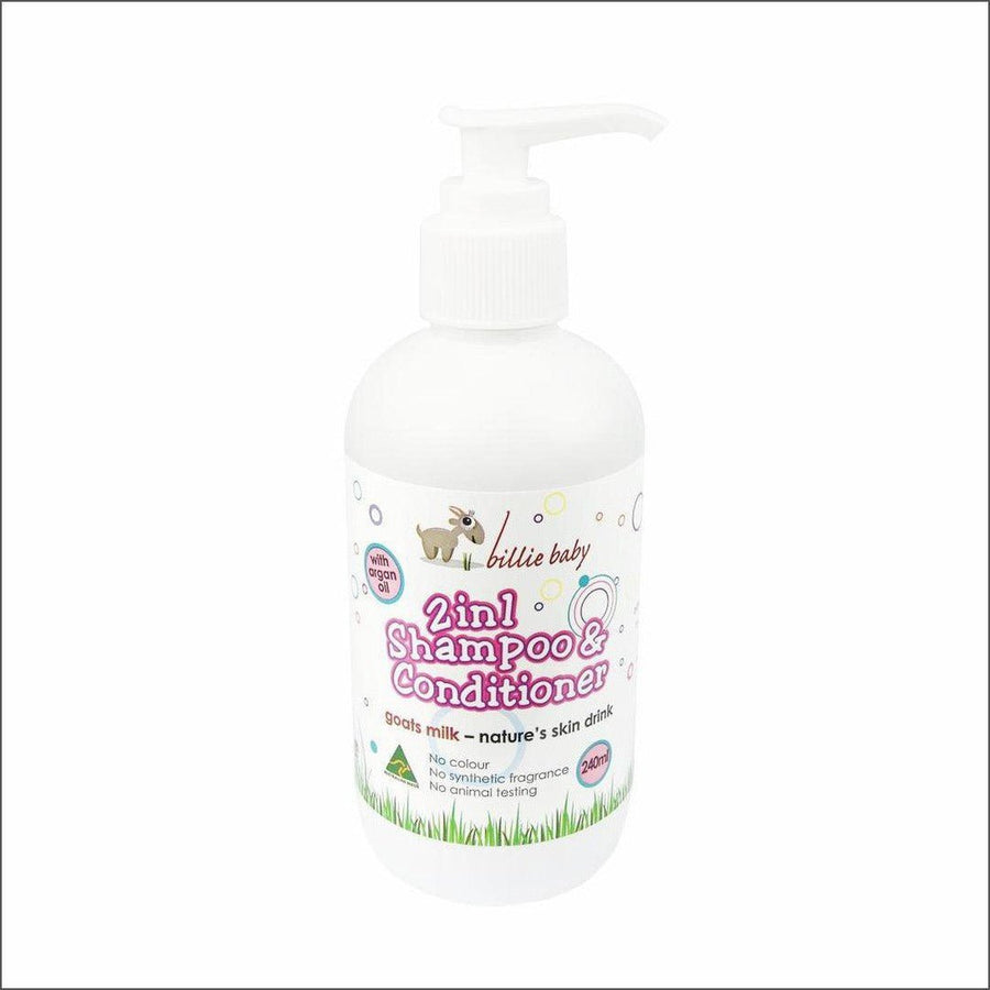 Billie Baby 2in1 Shampoo & Conditioner 240ml - Cosmetics Fragrance Direct-93376820