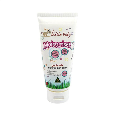 Billie Baby Moisturiser Goats Milk Natures Skin Drink 100ml - Cosmetics Fragrance Direct-9329370172553