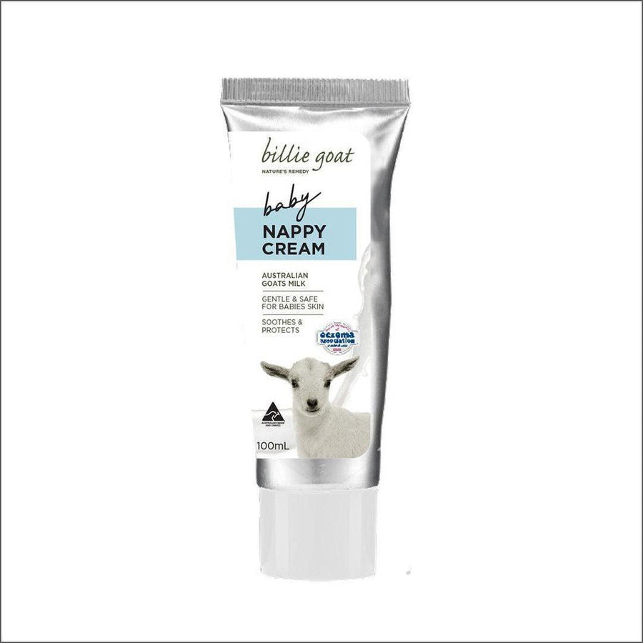 Billie Goat Baby Nappy Cream 100ml - Cosmetics Fragrance Direct-9329370347920
