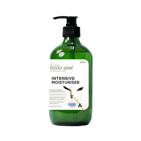 Billie Goat Intensive Moisturiser 500ml - Cosmetics Fragrance Direct-9329370353648