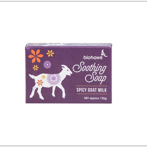 Biohawk Soothing Soap - Spicy Goat - Cosmetics Fragrance Direct -9341449000710