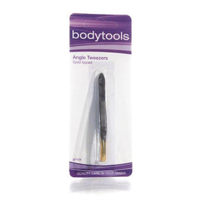 Bodytools Angle Tweezers Gold Tipped - Cosmetics Fragrance Direct -9312203082884