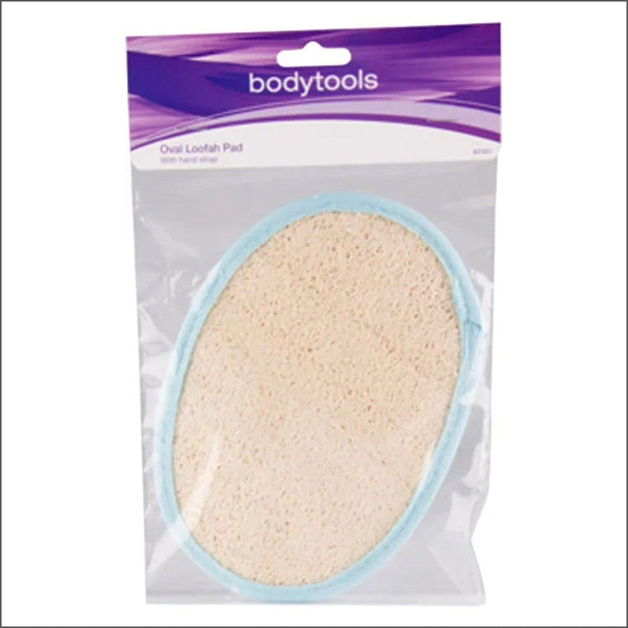 Bodytools Oval Loofah Pad Terry Back - Cosmetics Fragrance Direct -9312203083416
