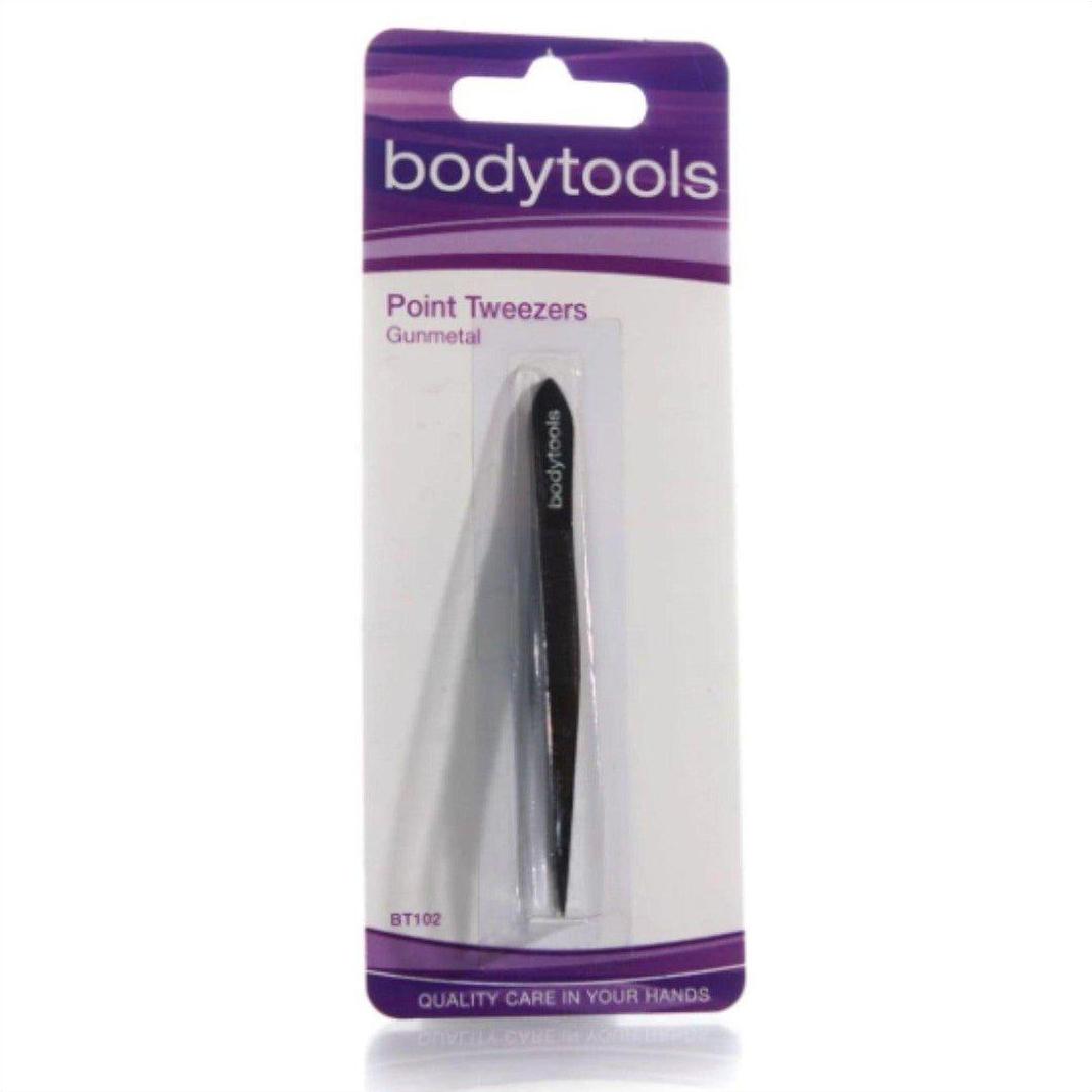 Bodytools Point Tweezers Gunmetal
