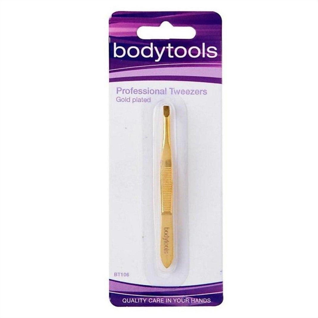 Bodytools Professional Tweezers Gold - Cosmetics Fragrance Direct -9312203082891