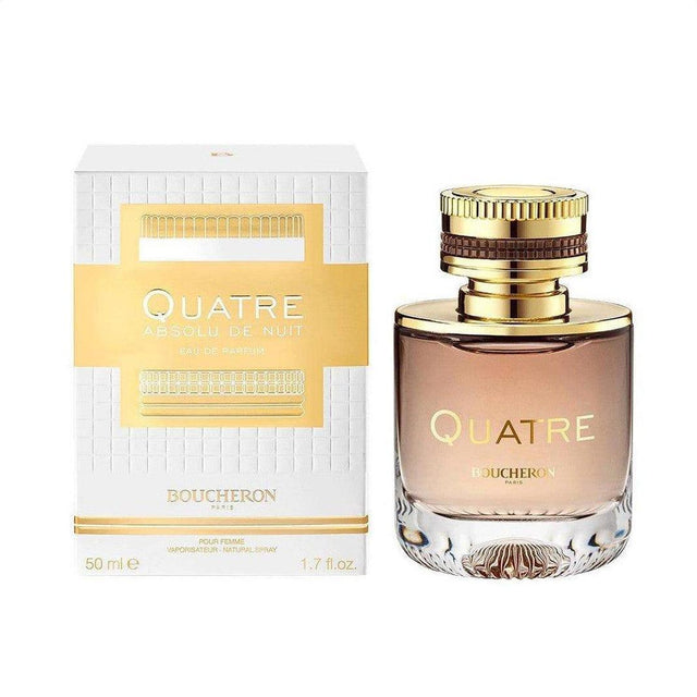 Boucheron Quatre Absolu De Nuit Pour Femme Eau de Parfum 50ml - Cosmetics Fragrance Direct -3386460087063