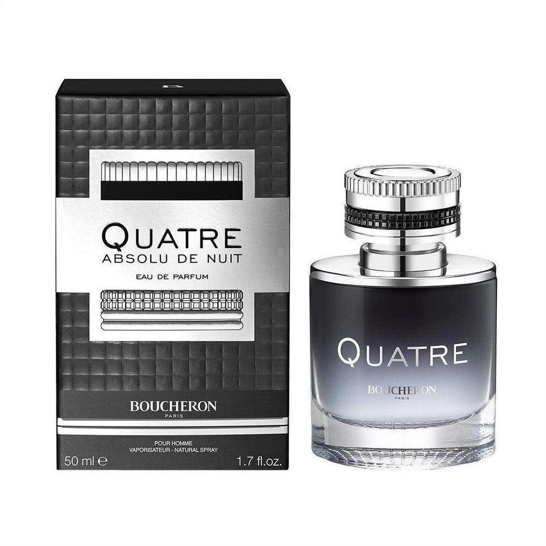 Boucheron Quatre Absolu De Nuit Pour Homme Eau De Parfum 50ml - Cosmetics Fragrance Direct -3386460087124