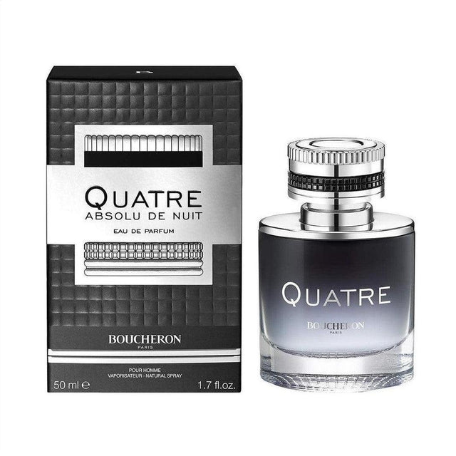 Boucheron Quatre Absolu De Nuit Pour Homme Eau De Parfum 50ml - Cosmetics Fragrance Direct -3386460087124