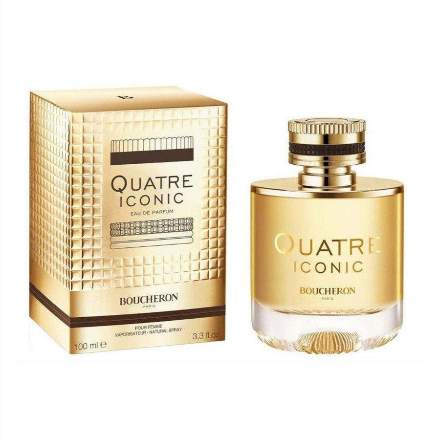 Boucheron Quatre Iconic Pour Femme Eau De Parfum 100ml - Cosmetics Fragrance Direct -3386460129398