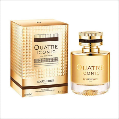 Boucheron Quatre Iconic Pour Femme Eau De Parfum 50ml - Cosmetics Fragrance Direct -3386460129404